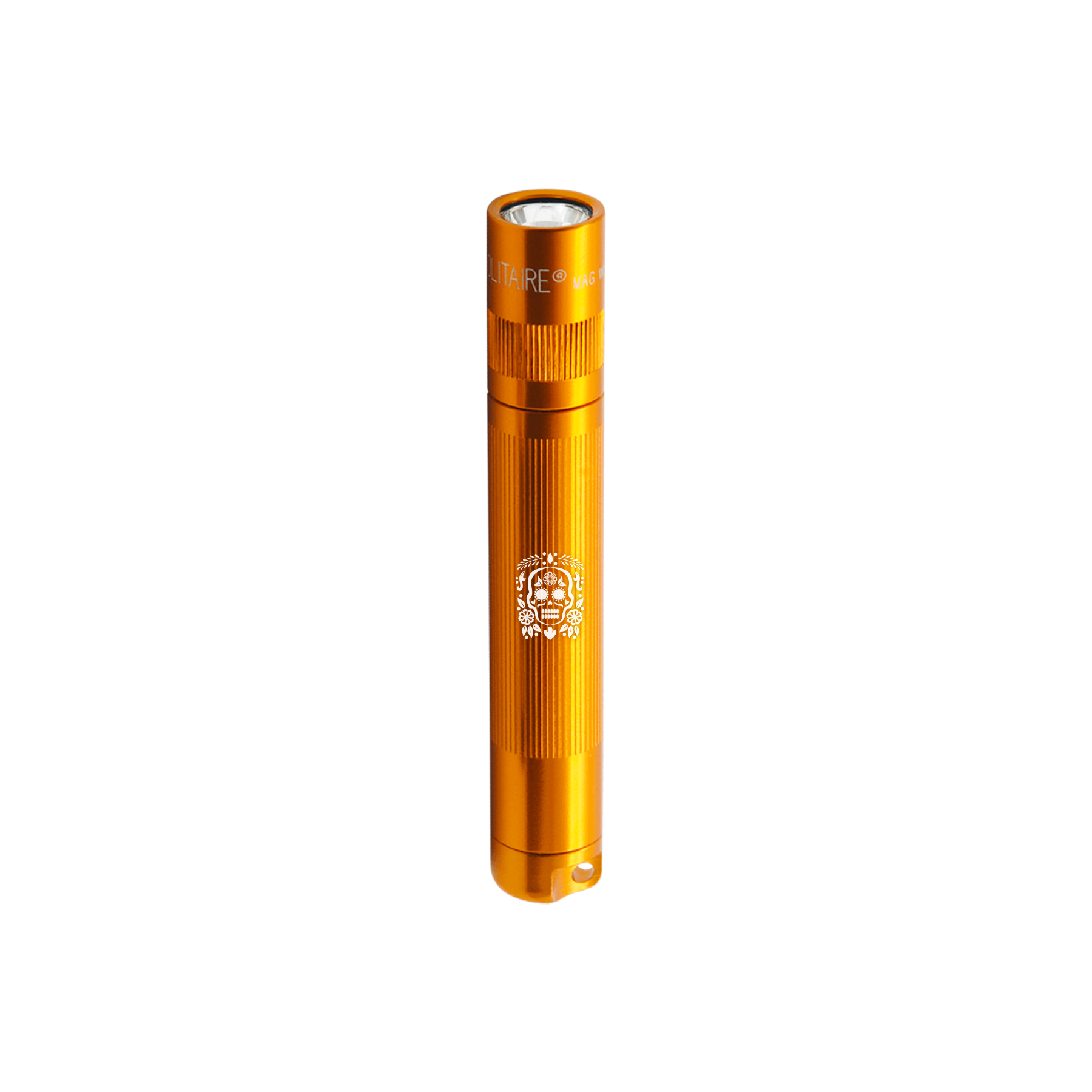 Dia De Los Muertos incan keychain flashlight