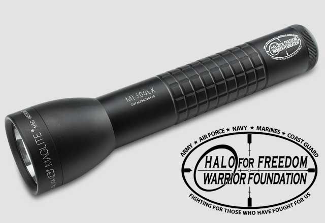 Maglite ML300LX 2-Cell D LED Flashlight - Halo