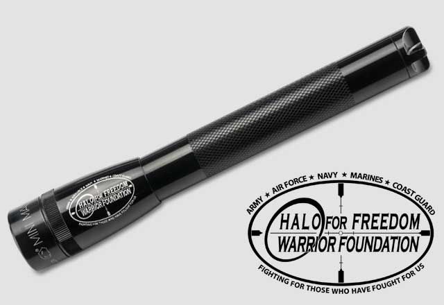 Mini Maglite PRO LED 2-Cell AA Flashlight Holster Pack - Halo