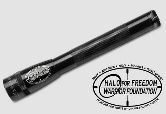 Mini Maglite PRO LED 2-Cell AA Flashlight Holster Pack - Halo