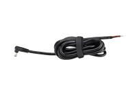 ML150LR straight wire with right angle DC connector.