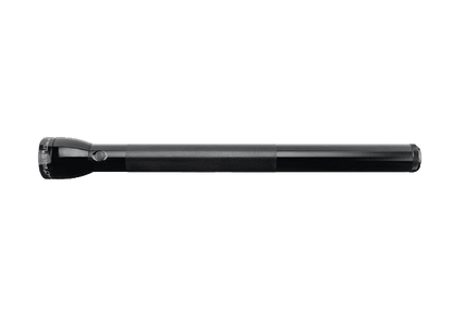 ML300L LED six cell D flashlight in black with a textured grip