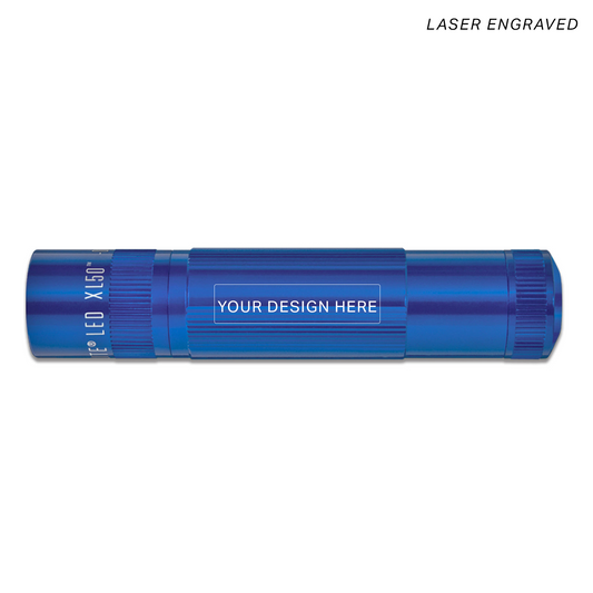 XL50 LED 3-Cell AAA - Blue - Custom Engraving